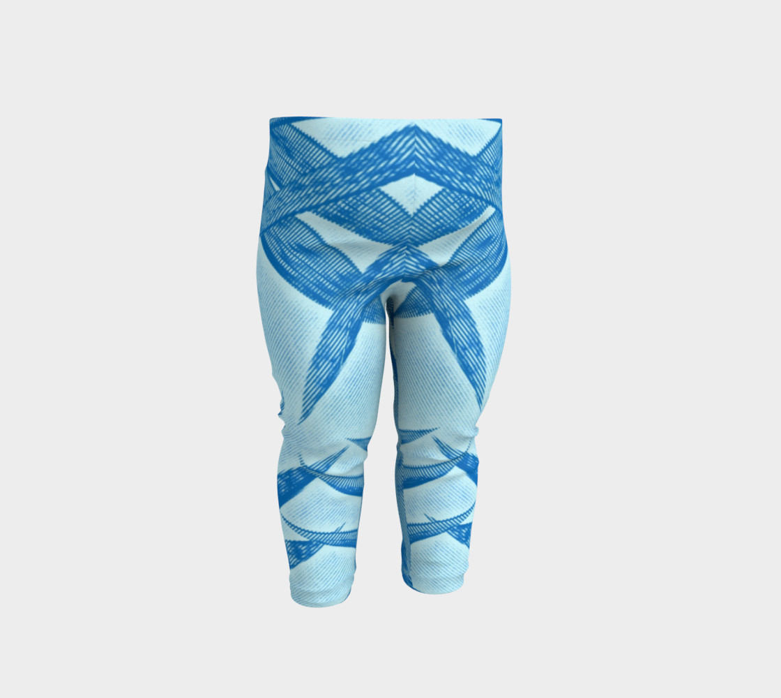 EverLuna Blue Bambu Baby leggings 3D preview