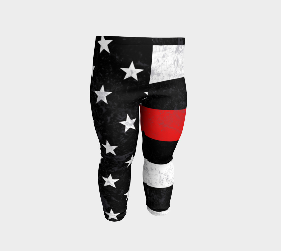 Thin Red Line Toddler Leggings preview #2