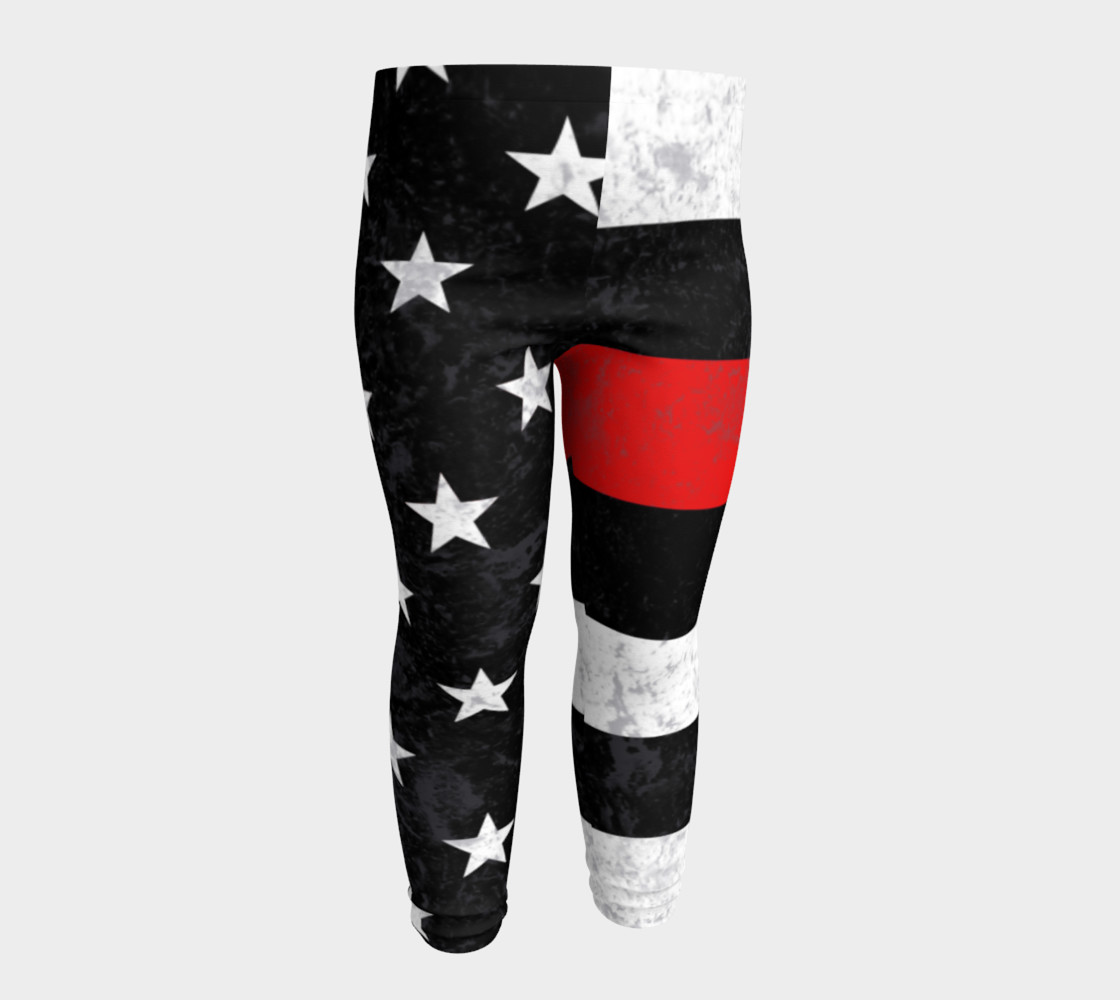 Thin Red Line Toddler Leggings preview #4