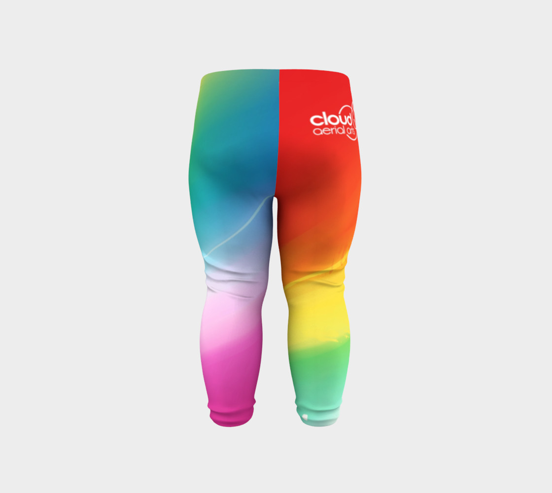 rainbow baby leggings