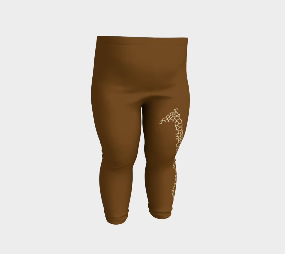 Baby and kid Giraffe Safari Leggings preview #2
