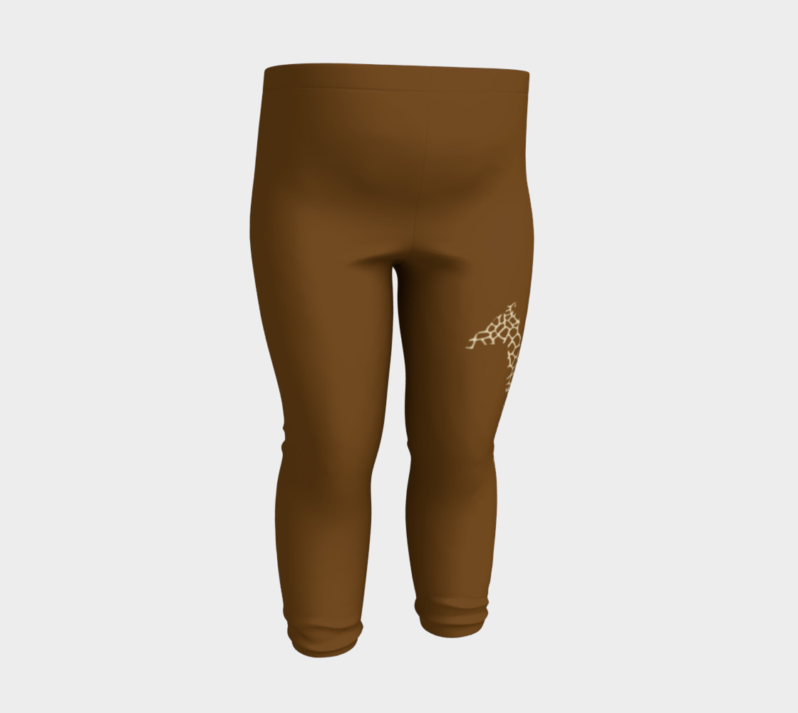 Baby and kid Giraffe Safari Leggings preview #3