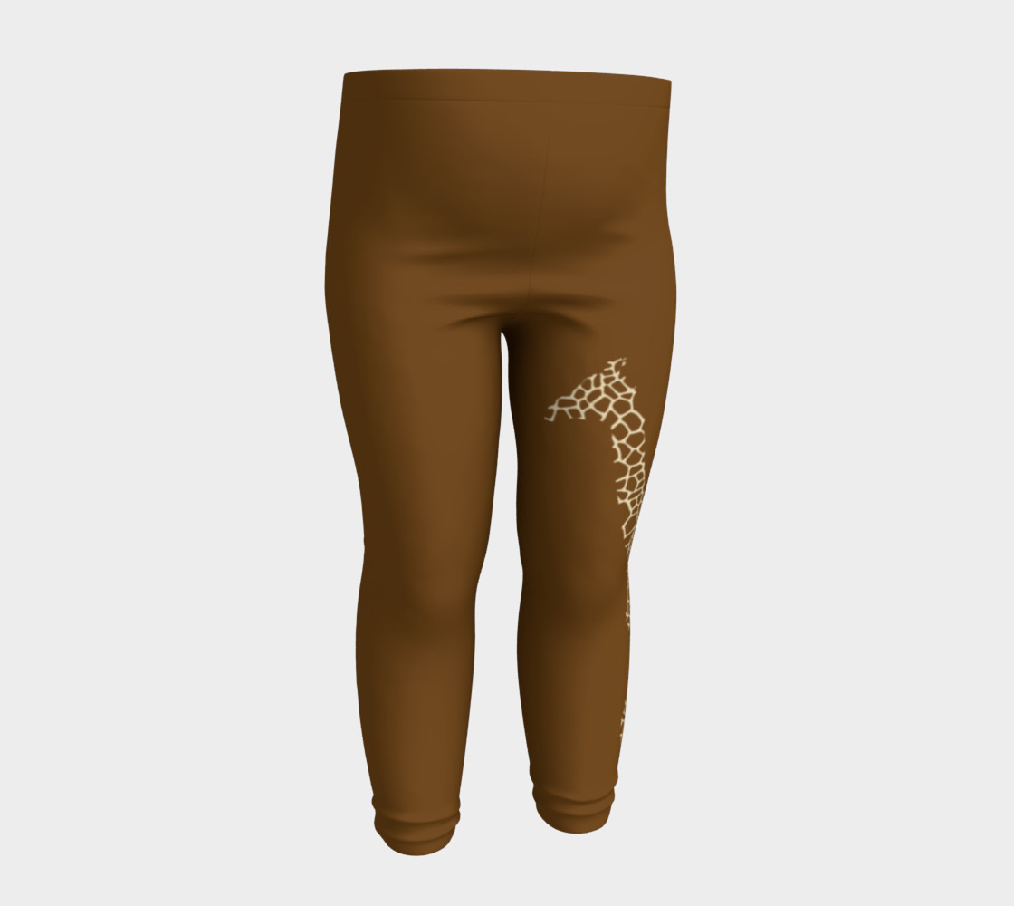 Baby and kid Giraffe Safari Leggings preview #4