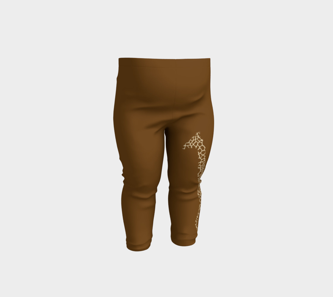 Baby and kid Giraffe Safari Leggings preview #1