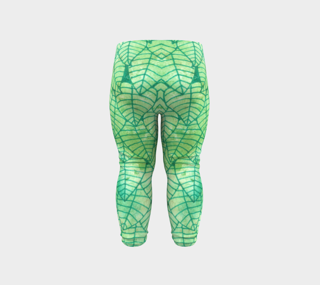 green apple color leggings baby