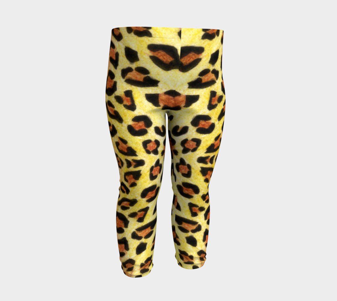 baby leggings leopard