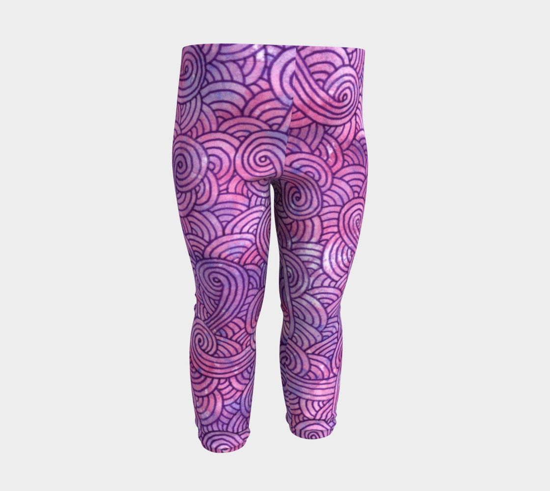 neon purple leggings