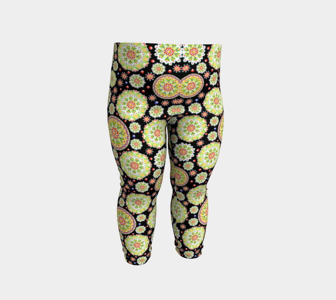 Lotus Mandala on Black preview #2