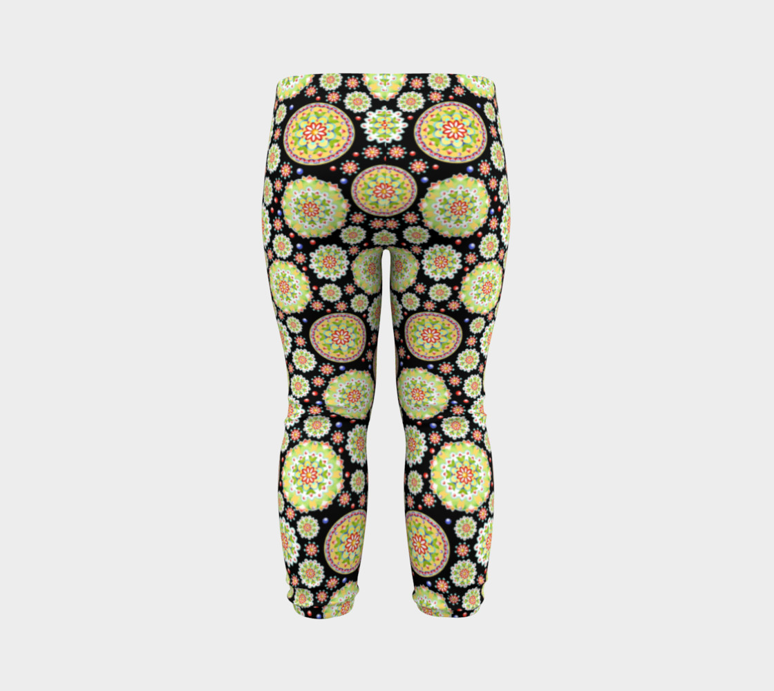 Lotus Mandala on Black preview #7