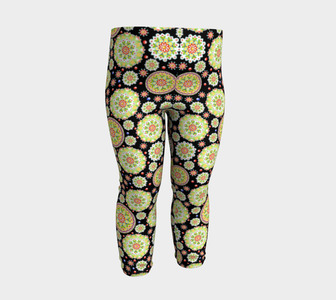 Lotus Mandala on Black preview #3