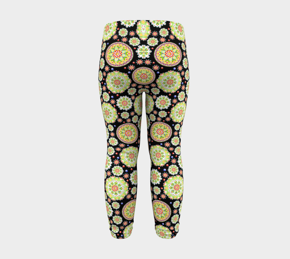 Lotus Mandala on Black preview #8