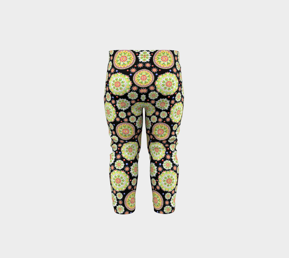 Lotus Mandala on Black preview #5