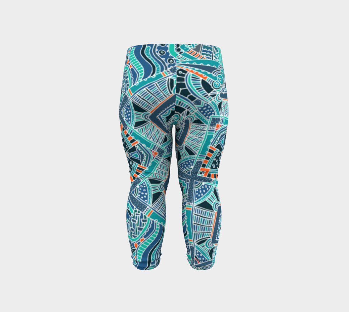 Modern Abstract, Pretty Blue Pattern preview #6