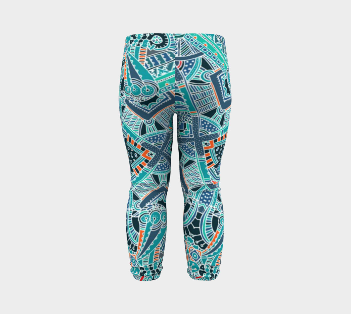 Modern Abstract, Pretty Blue Pattern preview #7