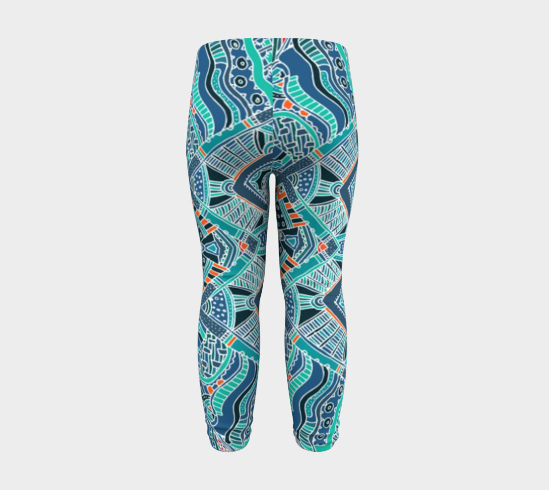 Modern Abstract, Pretty Blue Pattern preview #8