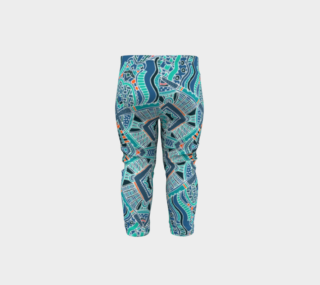 Modern Abstract, Pretty Blue Pattern preview #5