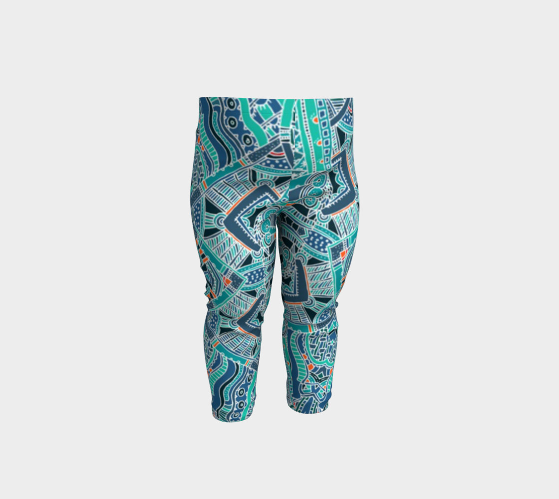 Modern Abstract, Pretty Blue Pattern preview #1