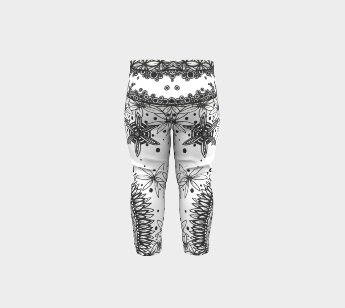 FUN FLOWERS BABY LEGGINGS preview #5