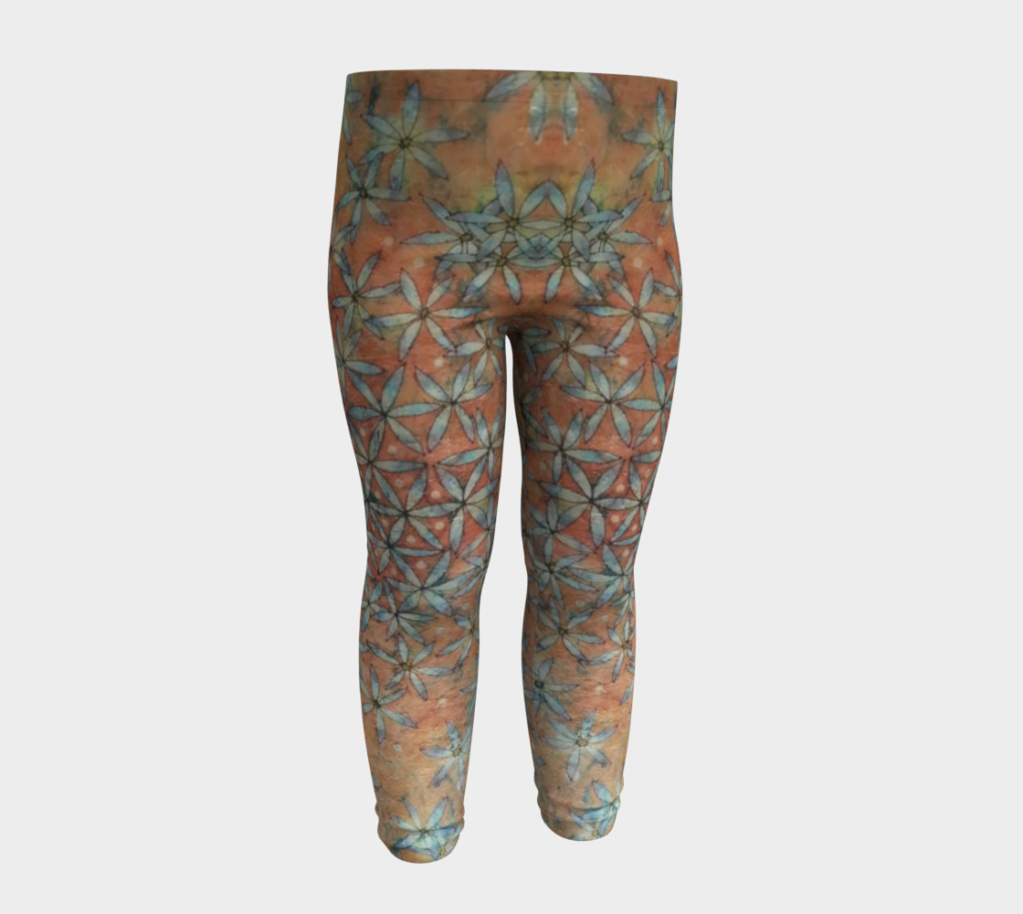 Taggart Spring Flower of Life Baby Leggings 3D preview