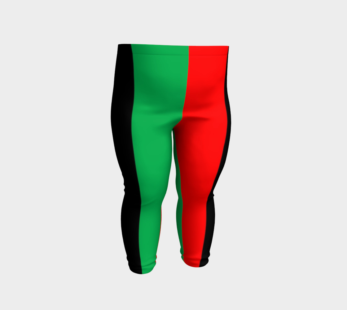Kwanzaa Striped Pattern Red Black Green preview #2
