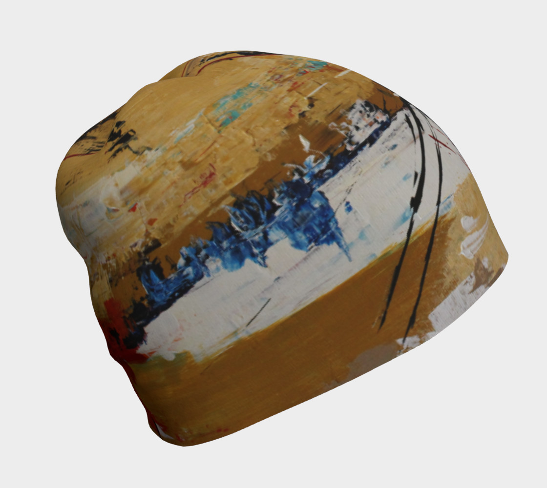Brown Cross Beanie preview #1
