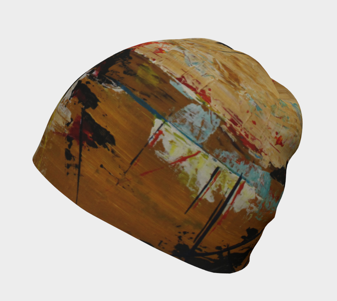 Brown Cross Beanie preview #2
