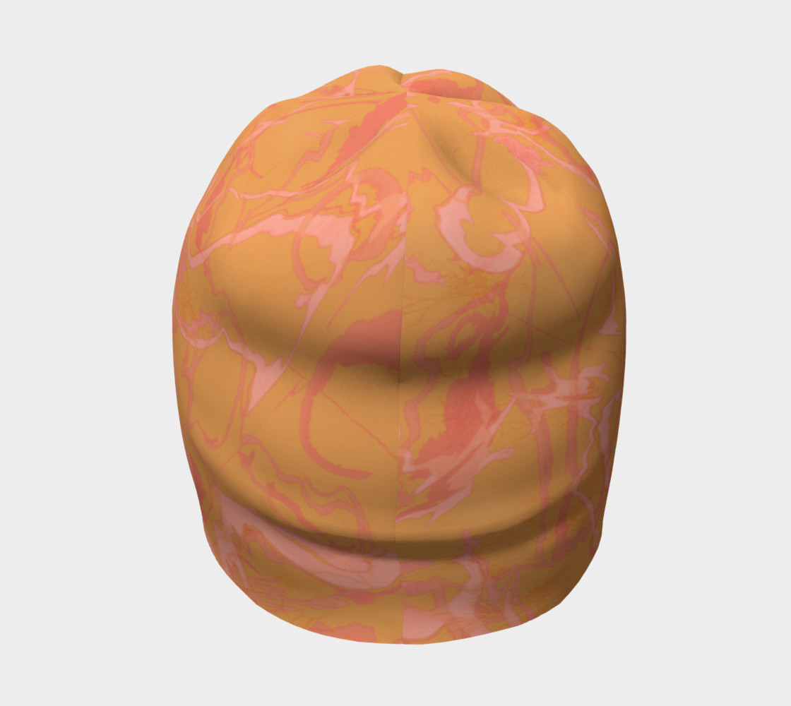 Orange and Pink Dribble Painting preview #4