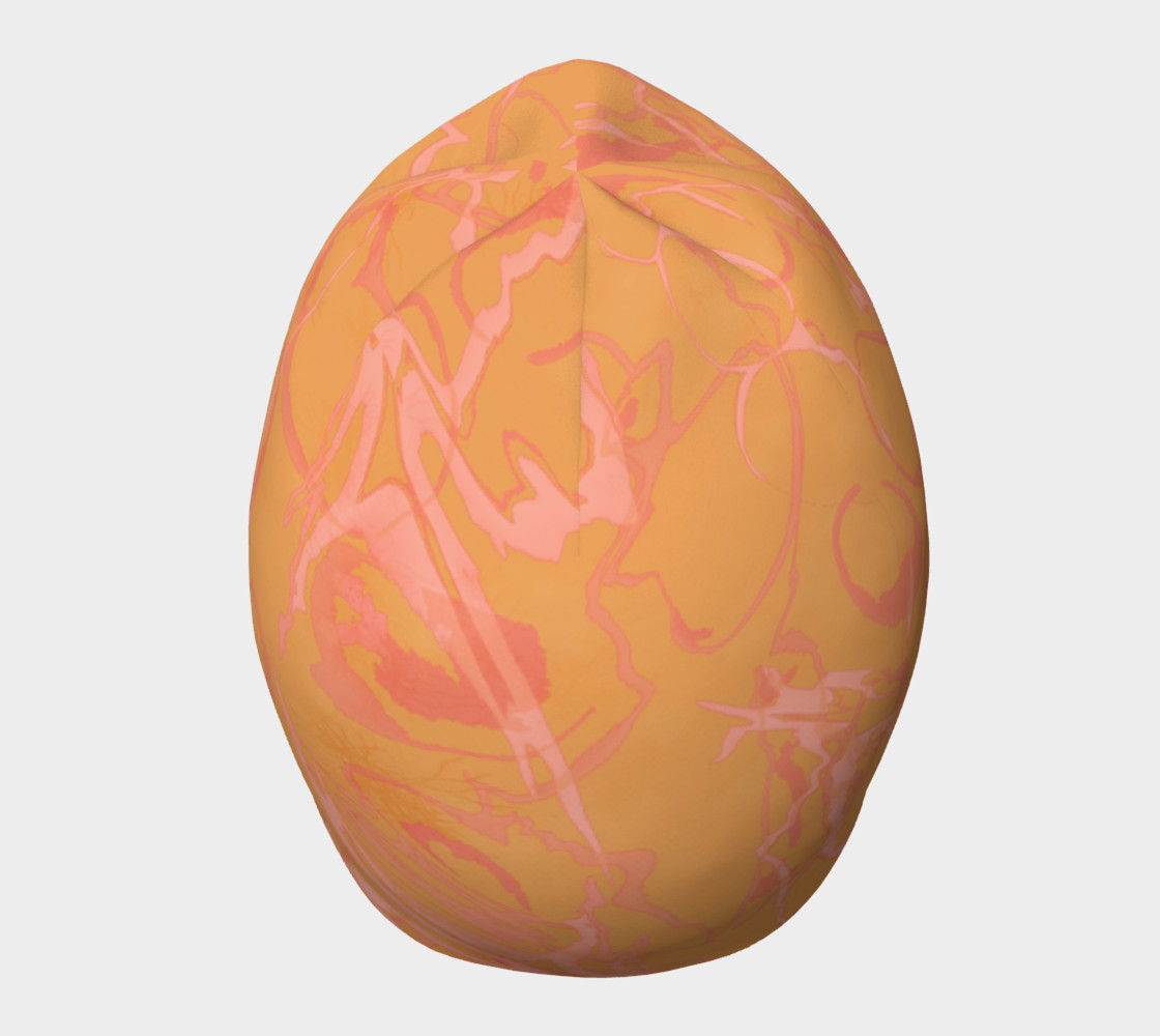 Orange and Pink Dribble Painting preview #5