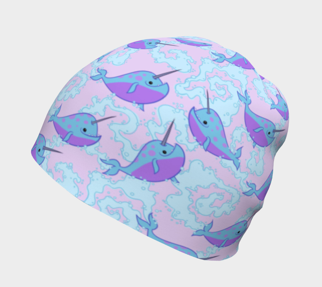 Happy Narwhals Beanie preview #2