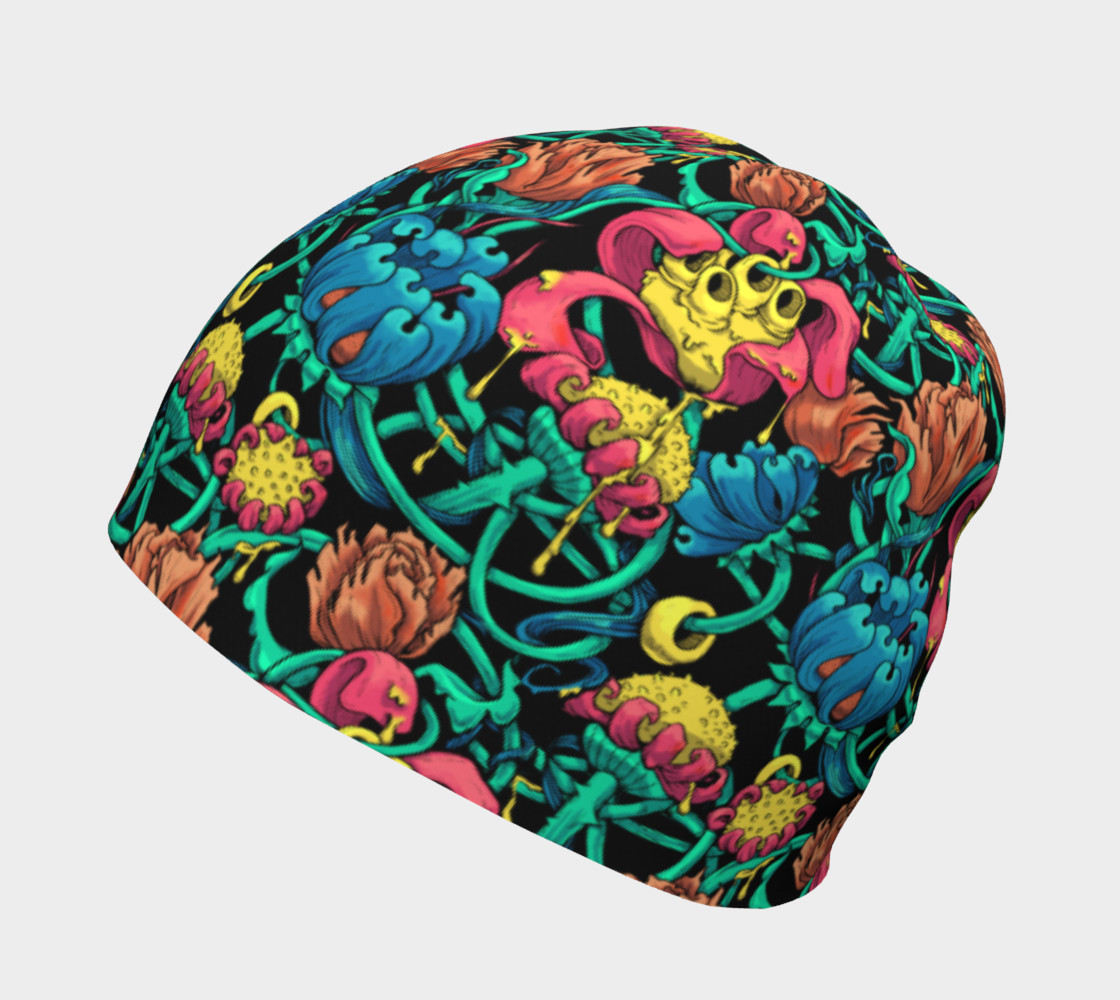Beady Botanical Beanie preview #2