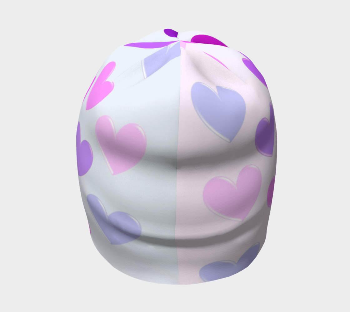 Purple Hearts Beanie preview #4