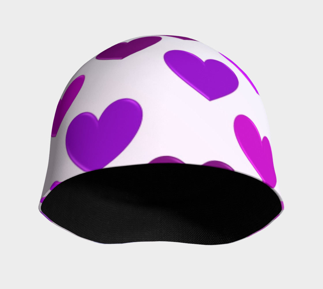 Purple Hearts Beanie preview #3
