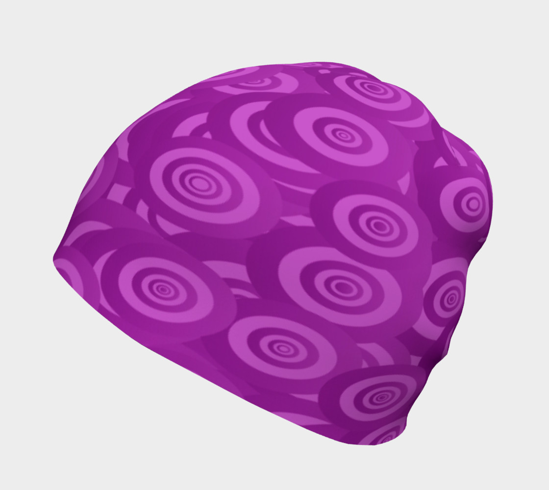 Purple Swirl Beanie preview #2