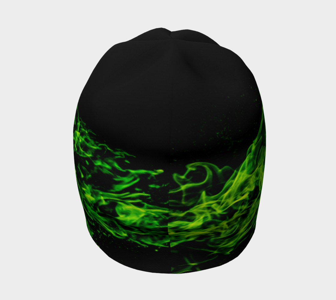 Green Flame Beanie preview #4