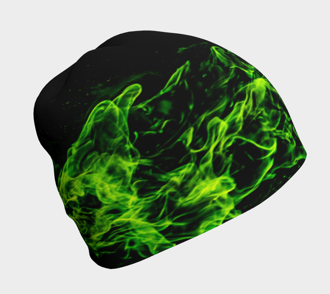 Green Flame Beanie preview #1