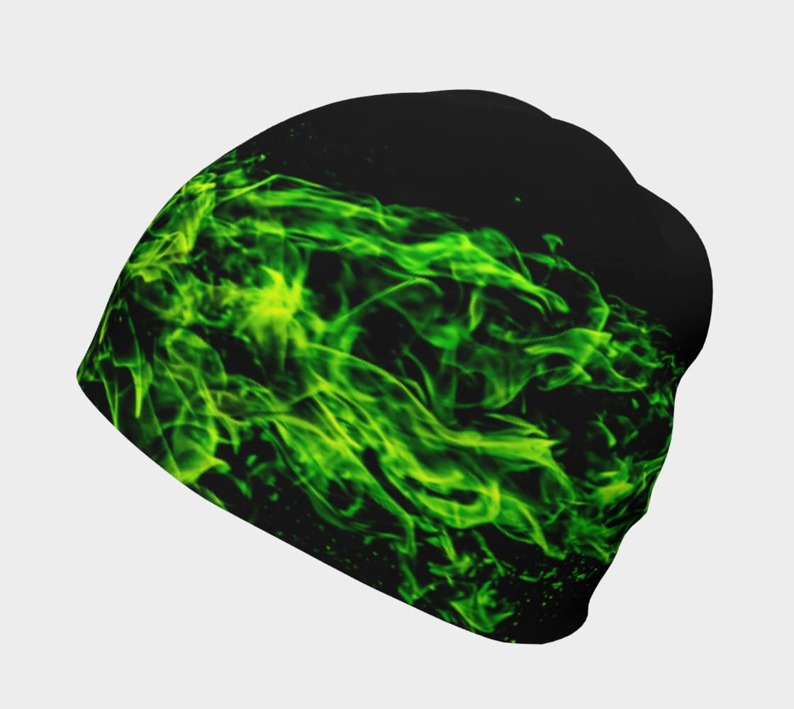 Green Flame Beanie preview #2
