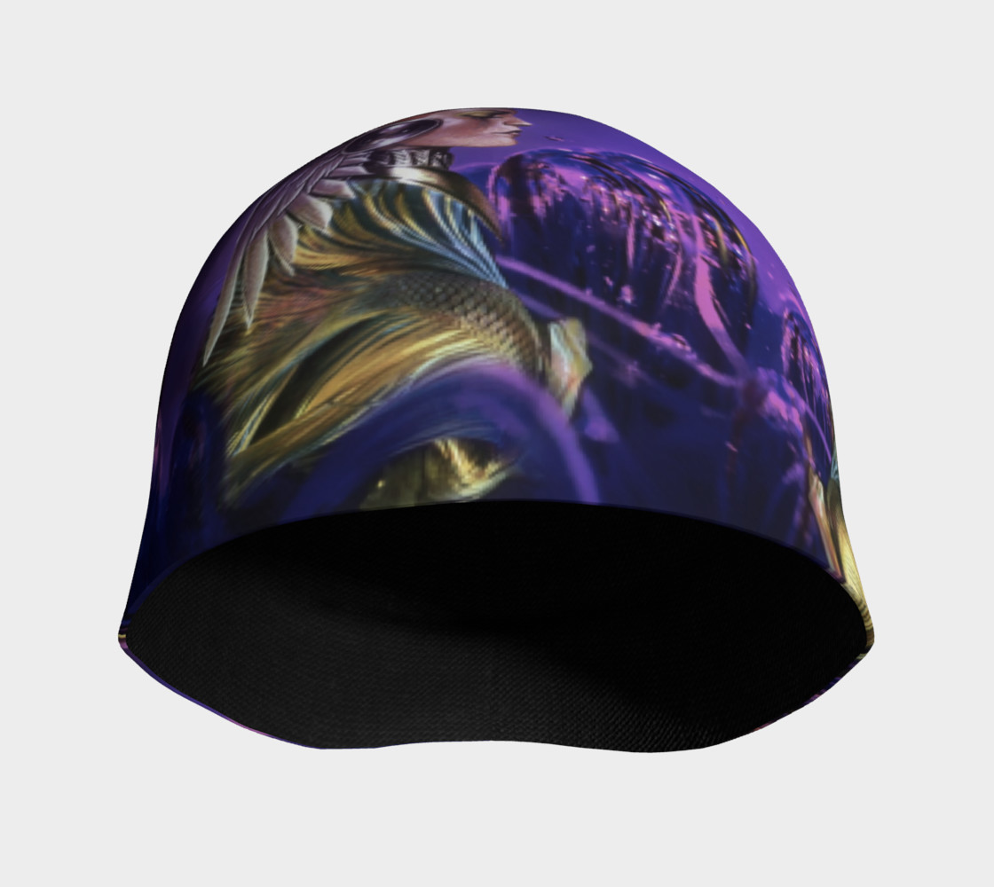 Purple Women Beanie preview #3