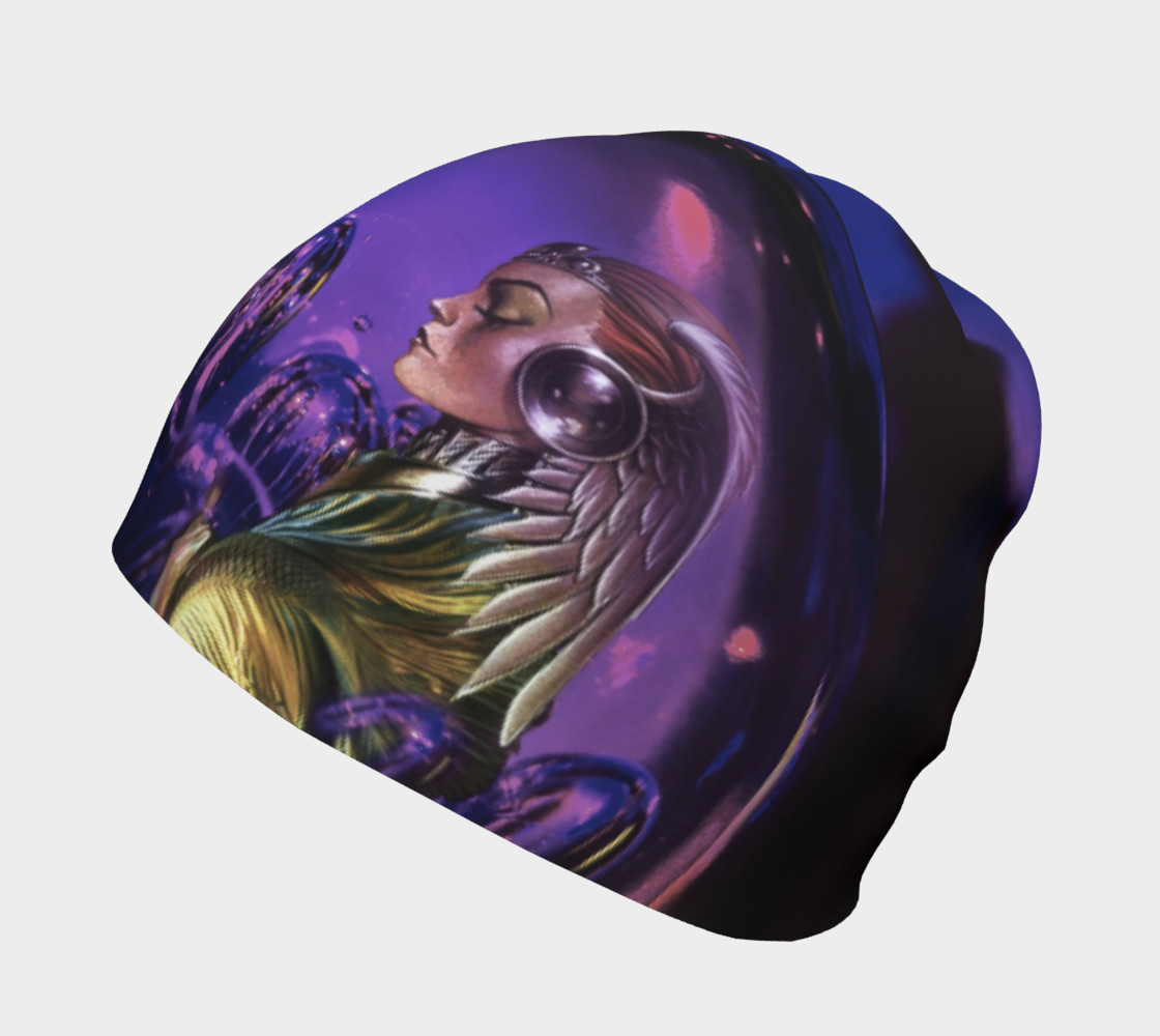 Purple Women Beanie preview #2