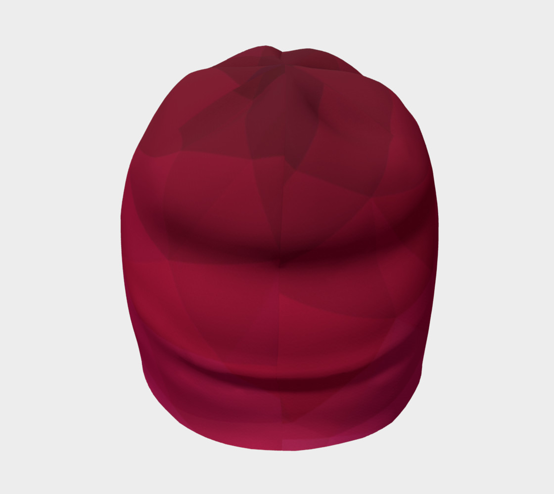 Pink Low Poly Beanie preview #4