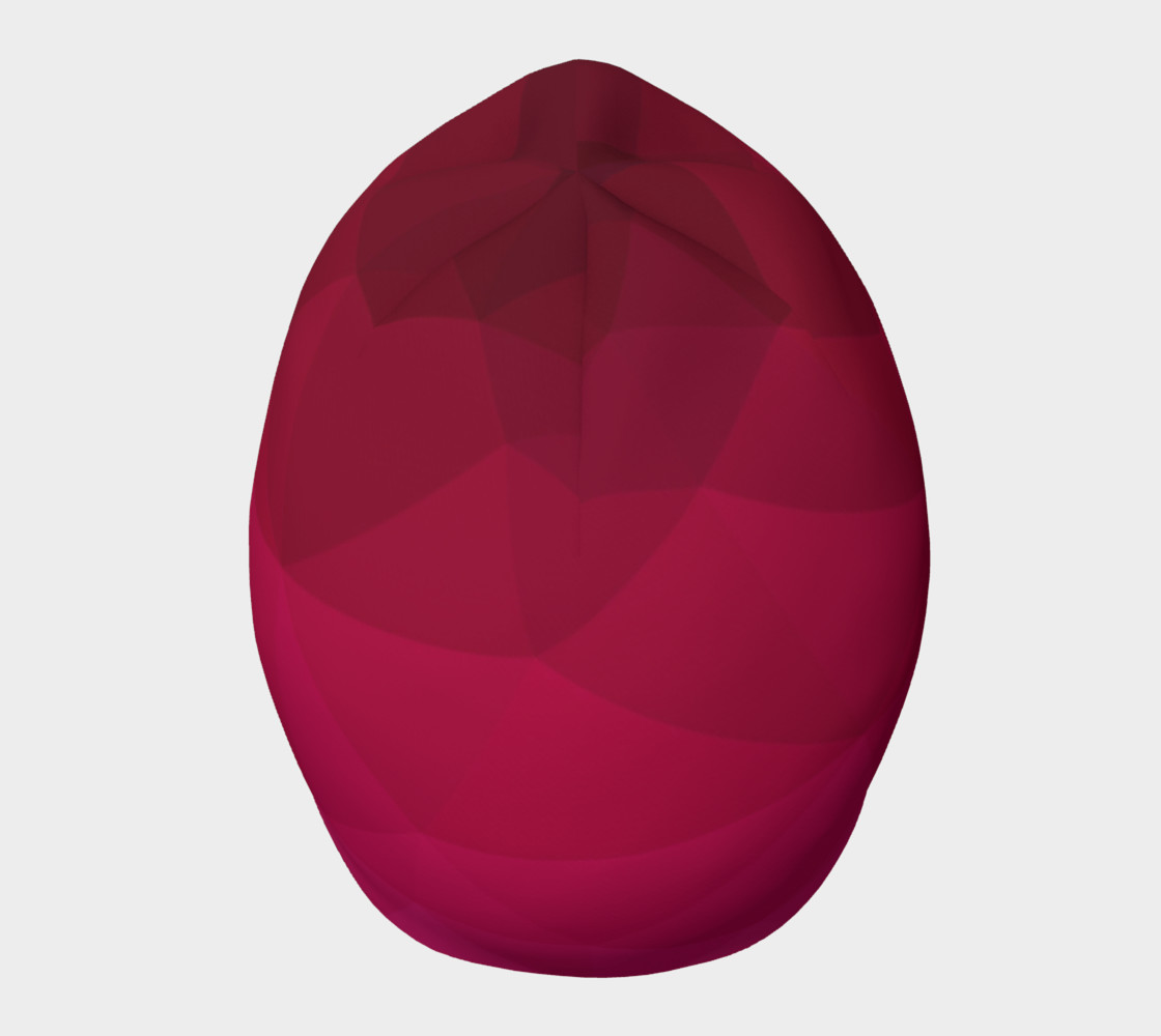 Pink Low Poly Beanie preview #5