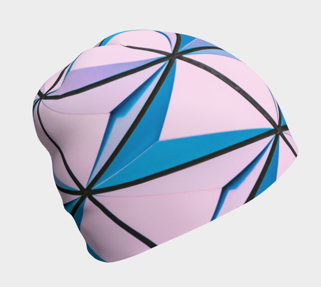 Cotton Candy Prism Beanie preview #1