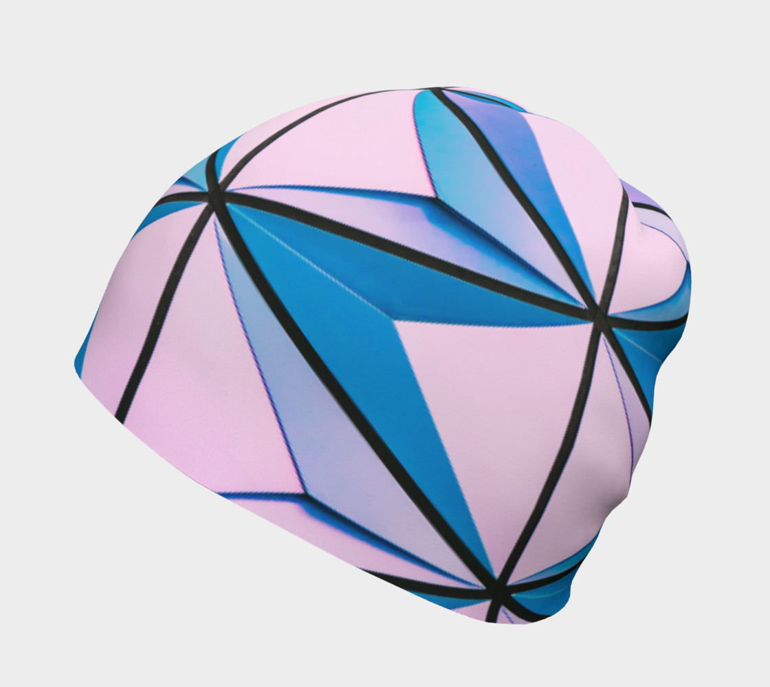 Cotton Candy Prism Beanie preview #2