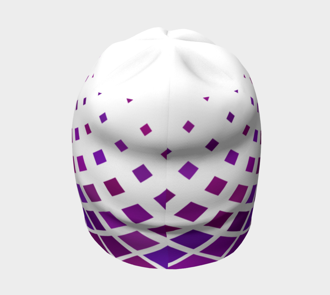Purple Diamonds Beanie preview #4