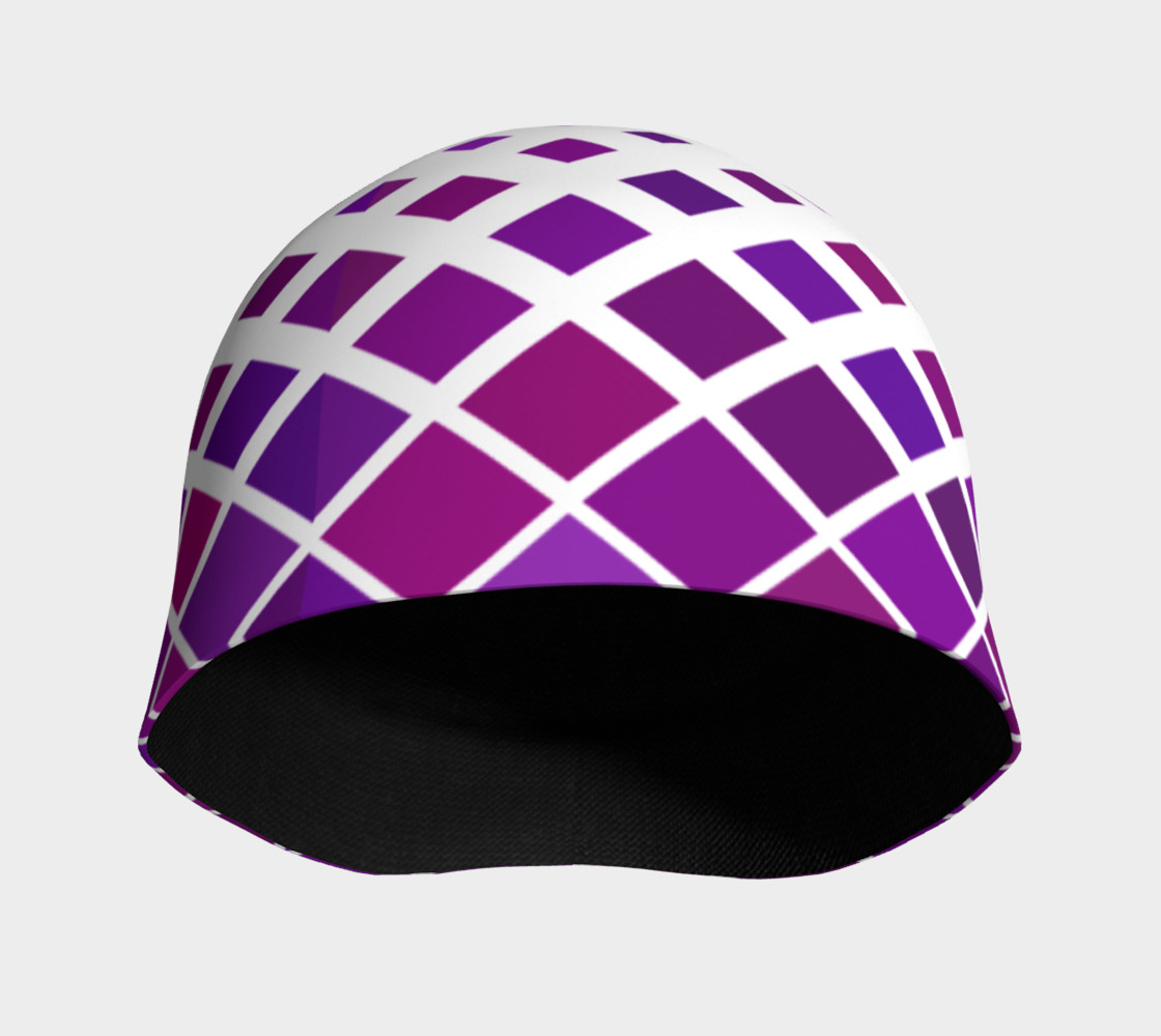 Purple Diamonds Beanie preview #3