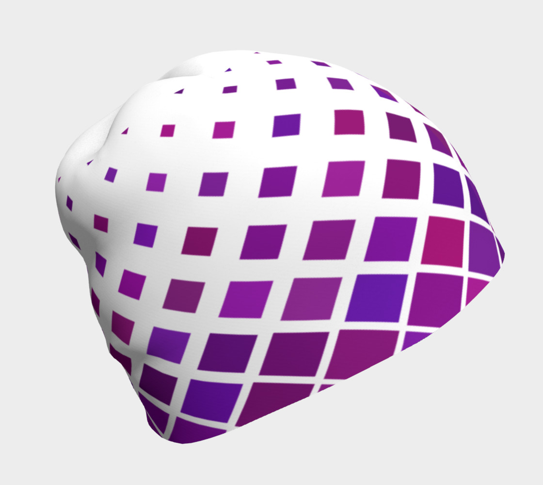 Purple Diamonds Beanie preview #1