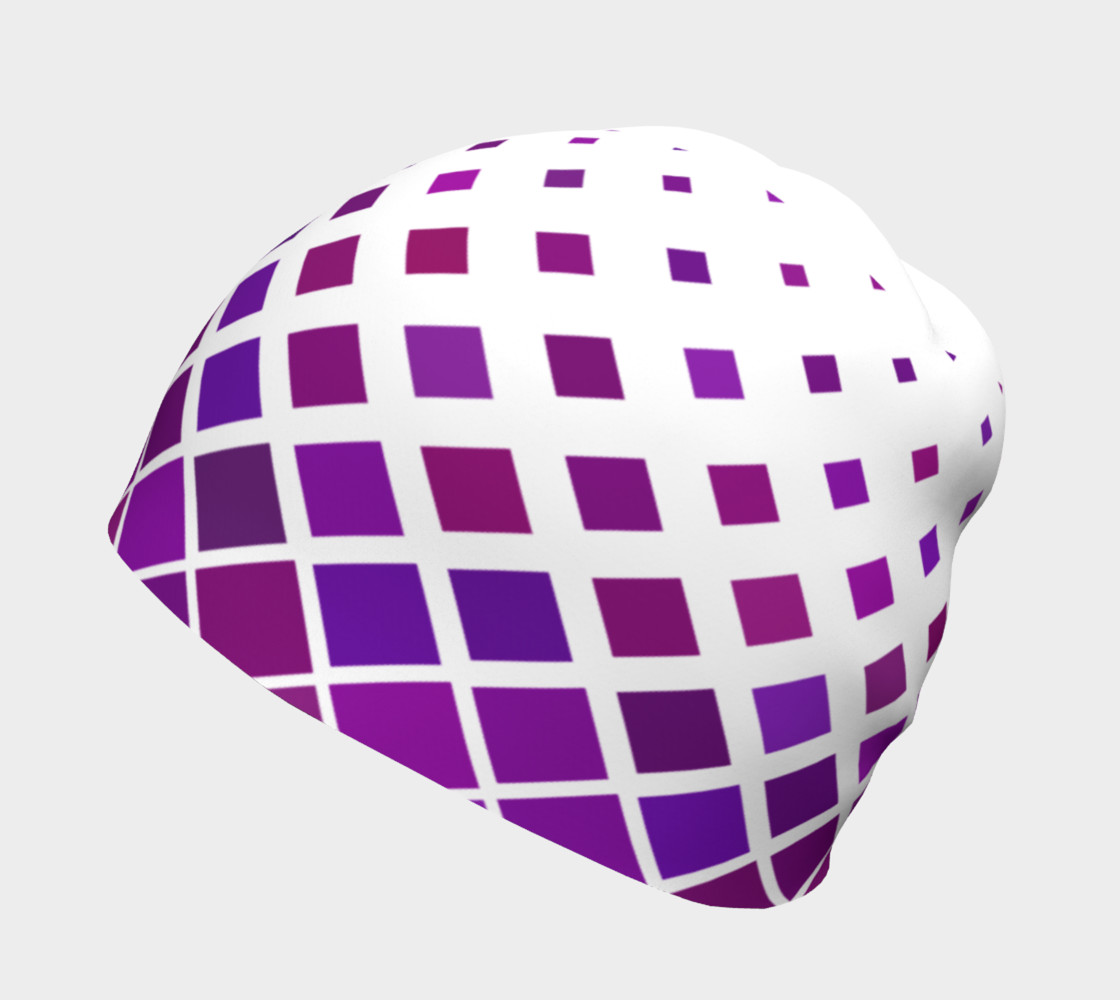 Purple Diamonds Beanie preview #2