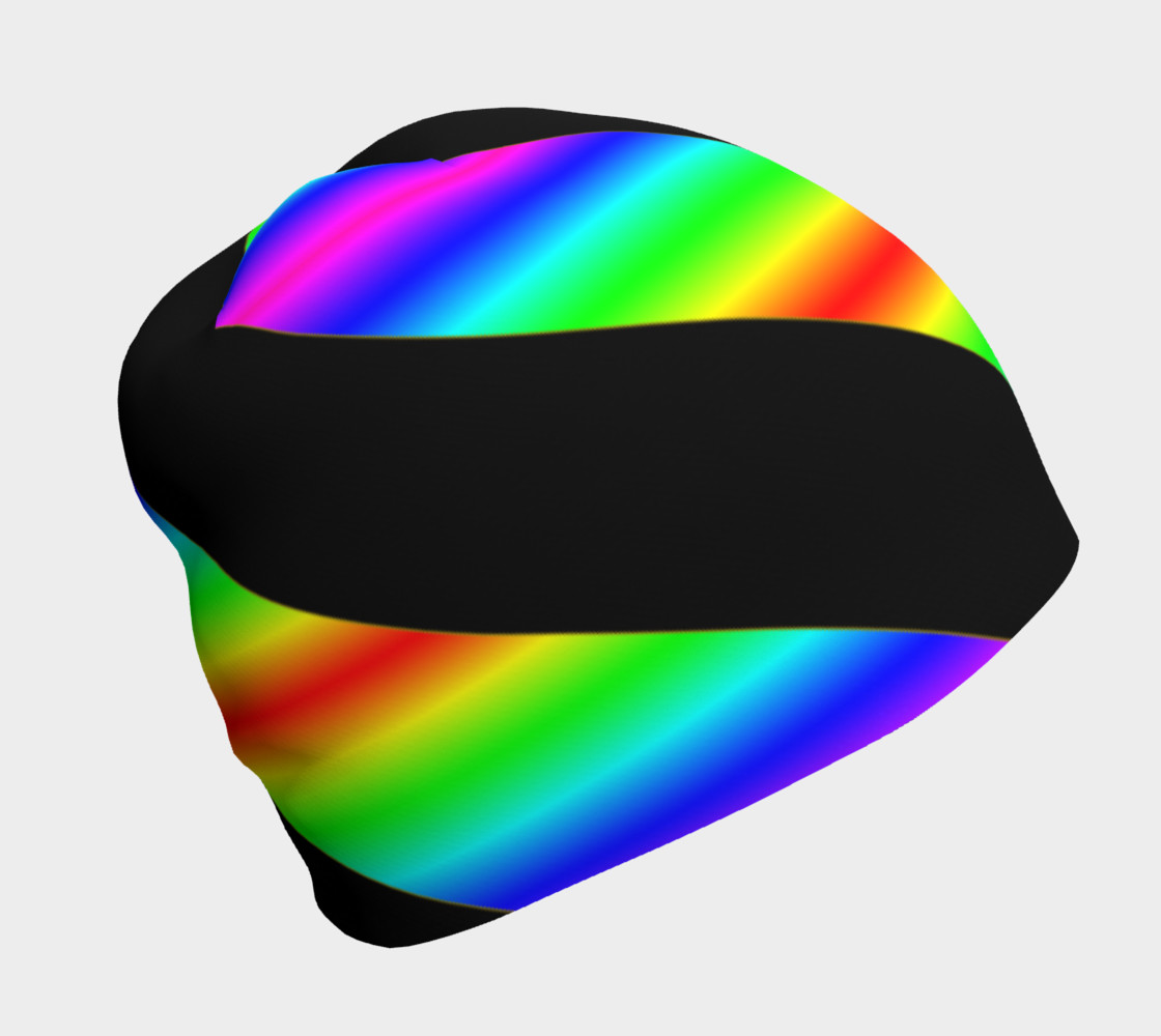 Rainbow Stripes Beanie preview #1