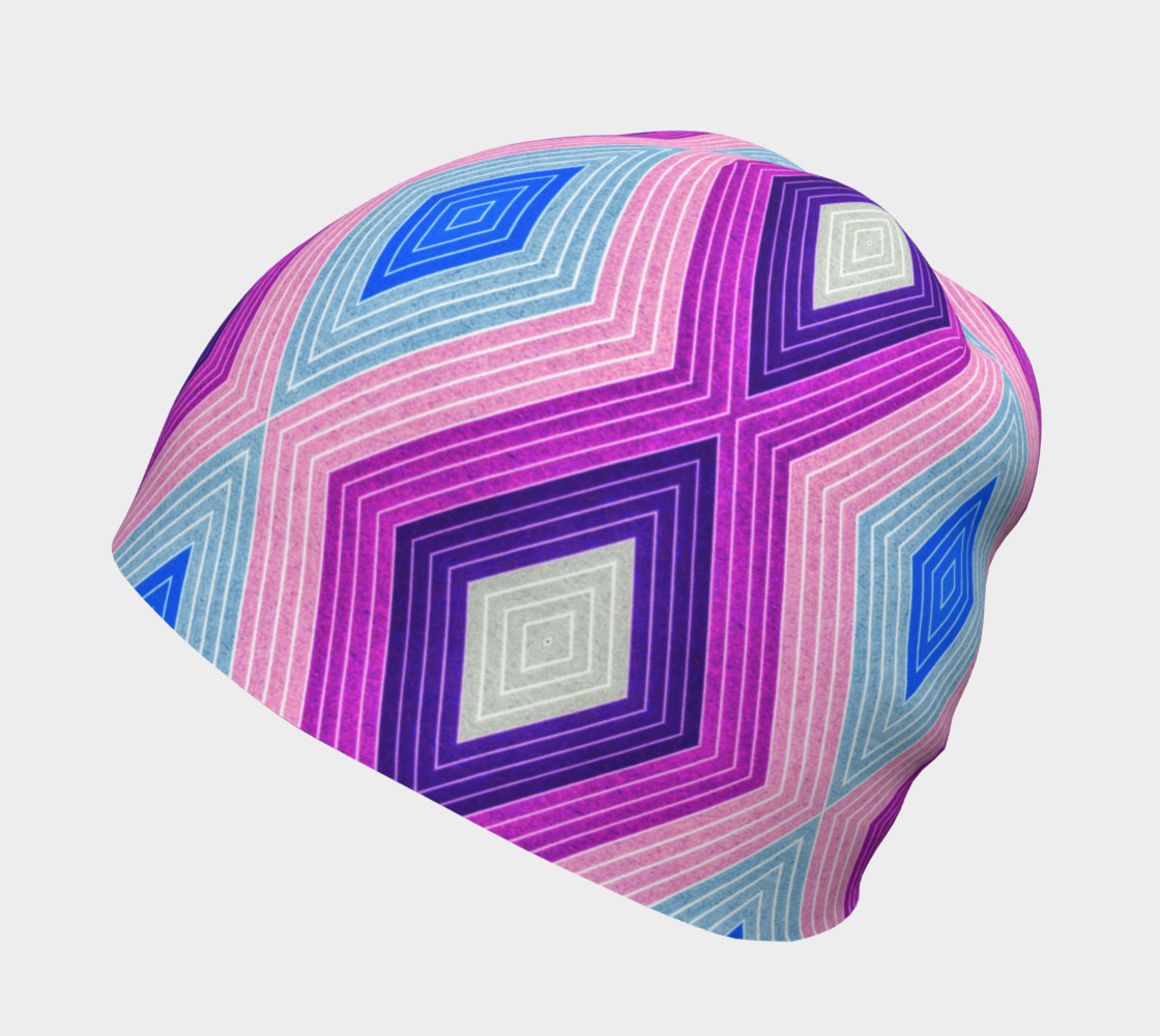 Geometric Candy Beanie preview #2