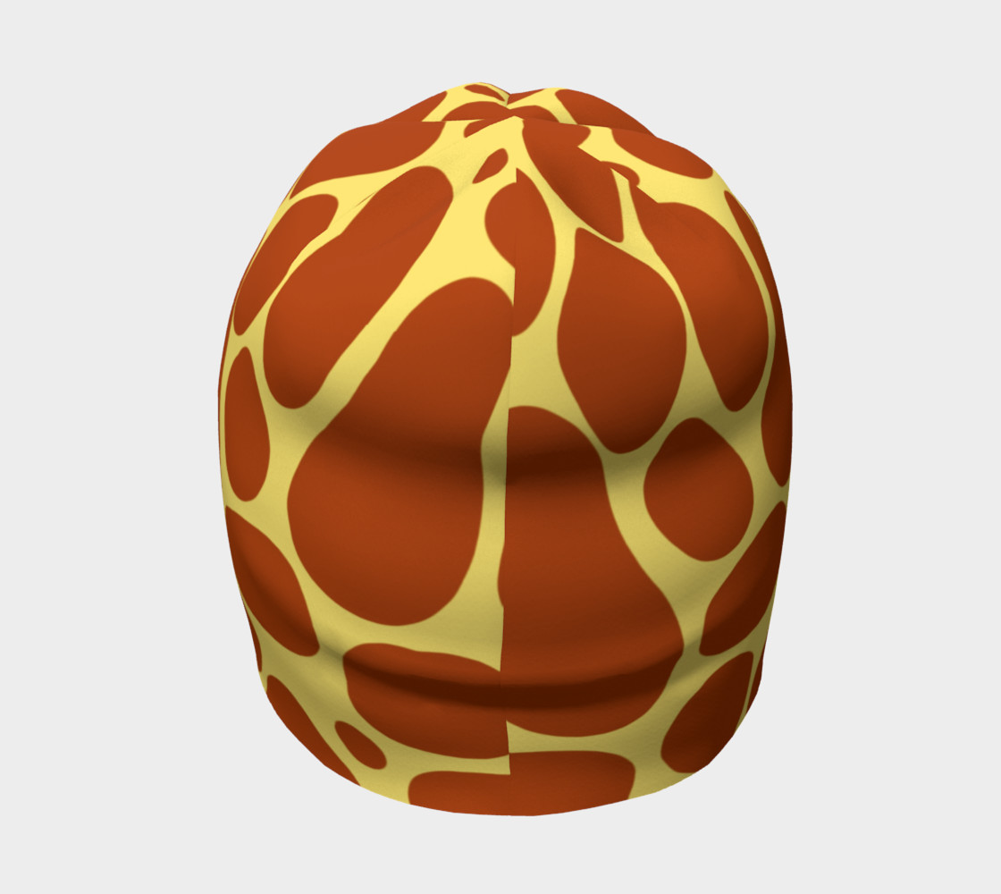 Giraffe Print Pattern Beanie preview #4