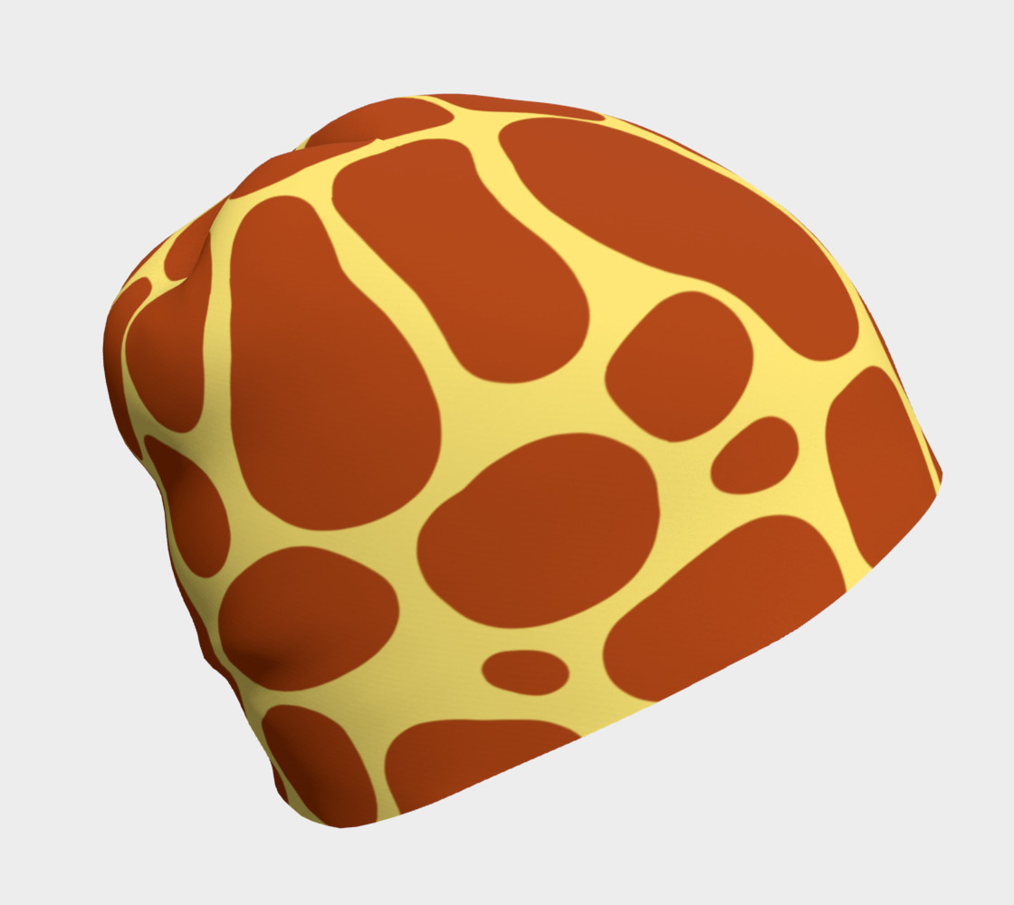 Giraffe Print Pattern Beanie preview #1